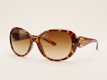Sienna - Amber & Gold Floral - UV400 Protection - Unisex