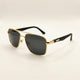 Imperial Regent – Gold Aviator Sunglasses UV400 Protection Unisex Luxury Frame Premium Smoke Lens Executive Edition